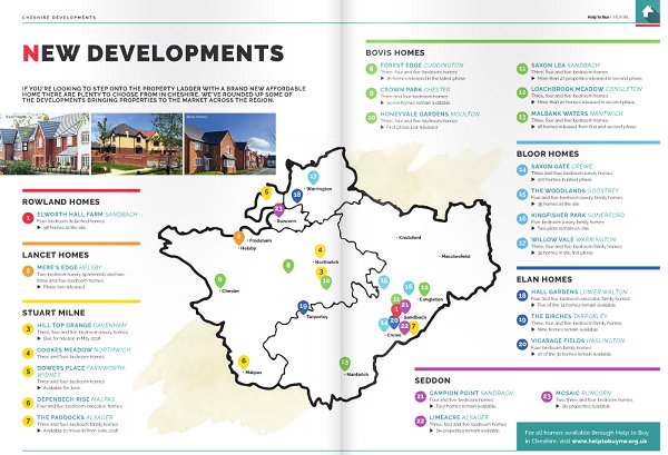 Our #TopPick of the best #HelpToBuy developments across #Cheshire. Could your new home be one? @helptobuynw