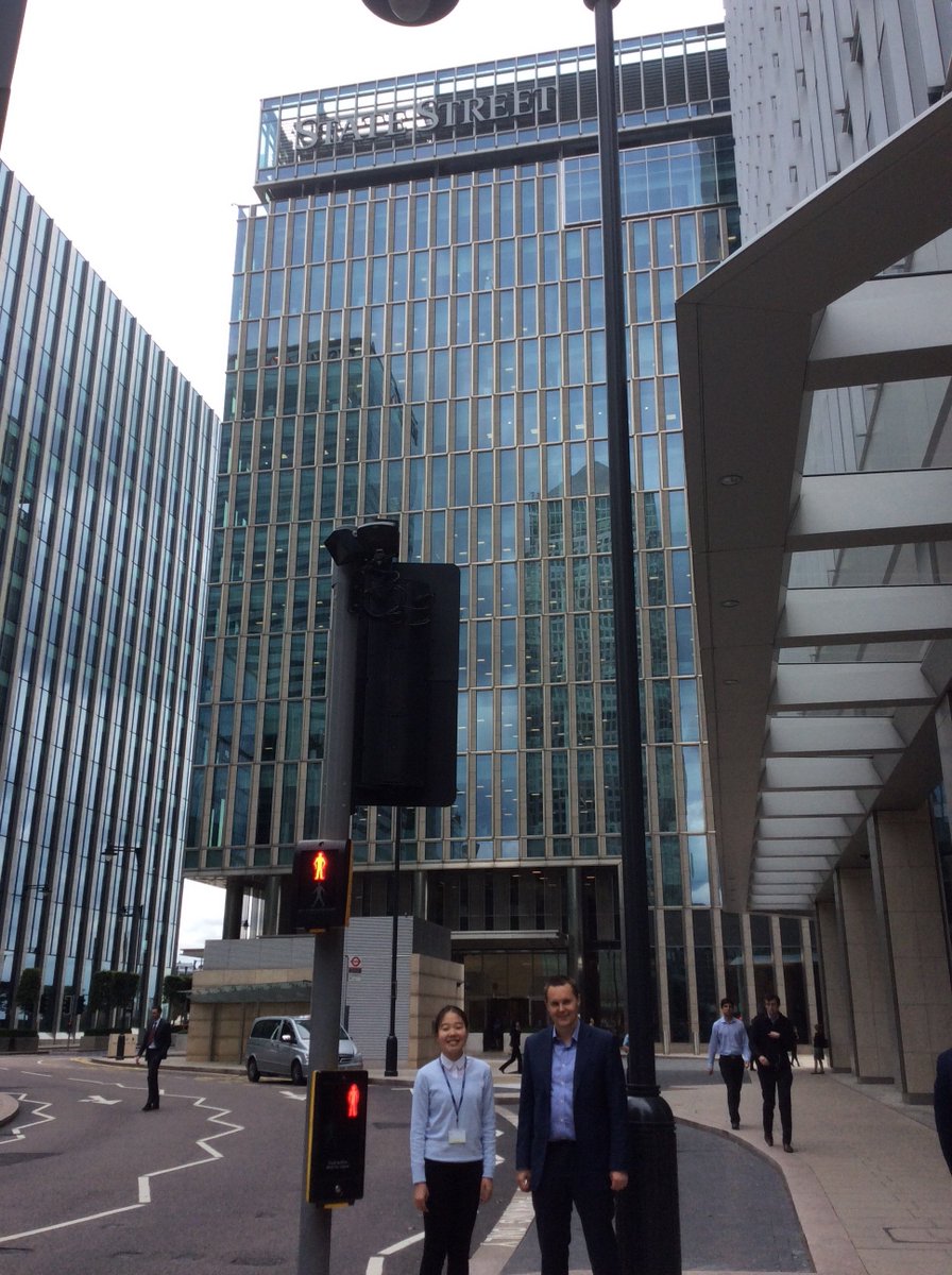 Checking on Kanako's work experience in Canary Wharf. Her 'boss' this week-Mr McIsaac! <a href="/SHSCareersHE/">SHS || Careers Department</a> <a href="/SurbitonHigh/">Surbiton High School</a>