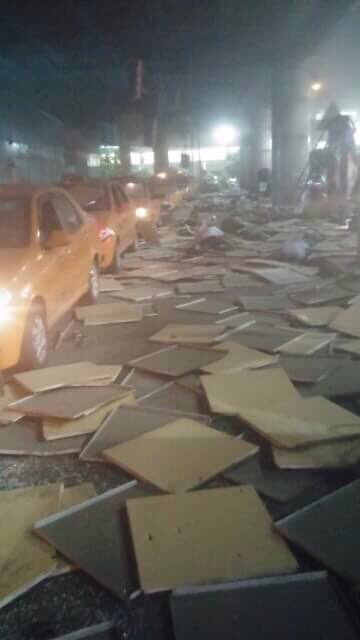 AAhronheim's tweet photo. #Turkish media reporting #Ataturk airport explosions may have been caused by grenades, but damage shows otherwise https://t.co/ZrLFu6uH09