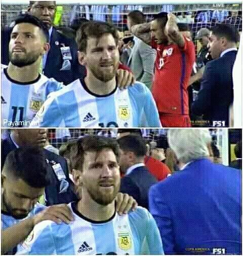 ForcaBarca122's tweet photo. I am shocked 😑😑 
What's going on in this creepy world😒.
I just can say Stay Strong Messi❤ 
We support you 💪. https://t.co/dXv4o3Q86i