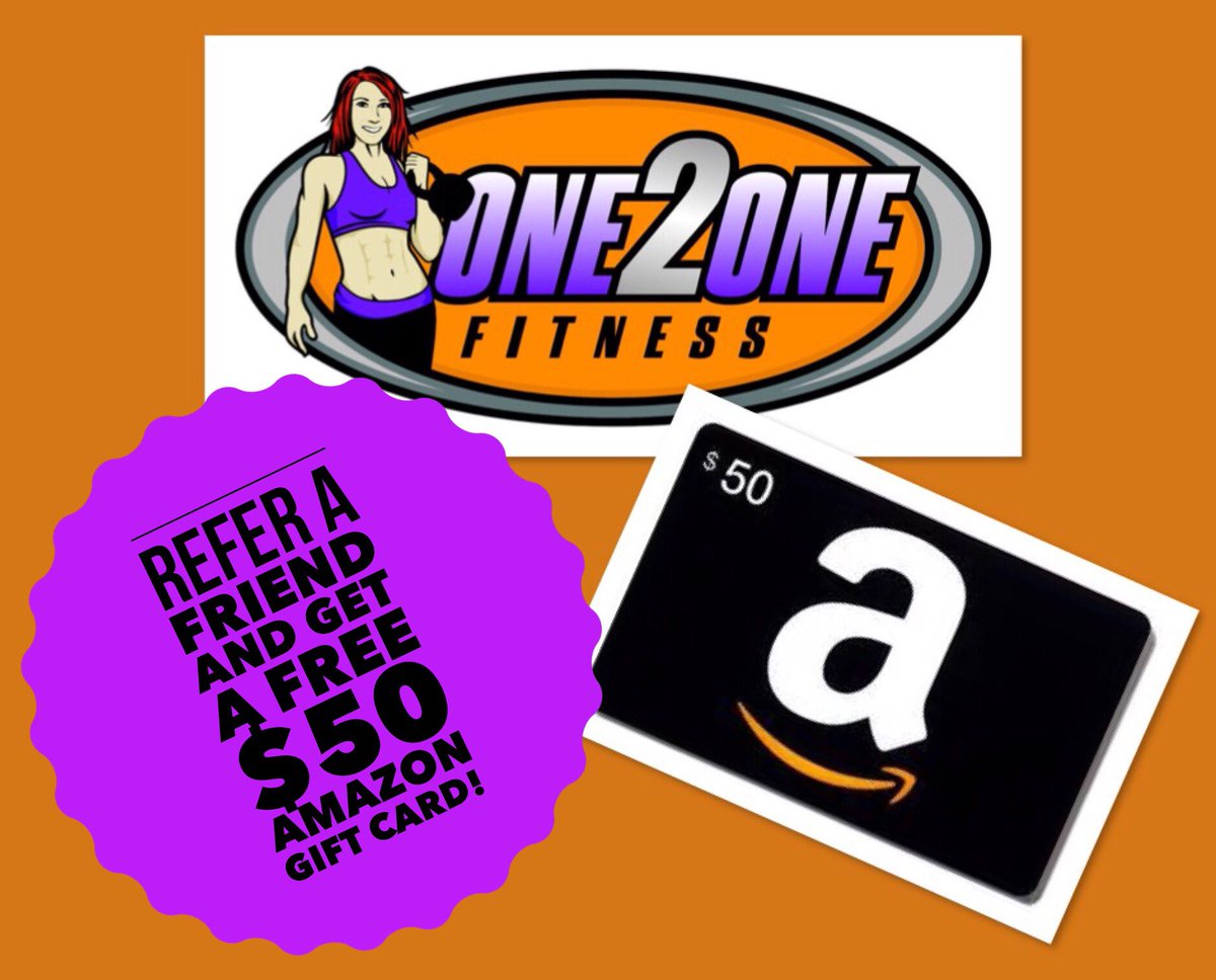 One2OneFit's tweet photo. Refer a friend to One 2 One Fitness, get a $50 gift card when ur friend signs up for a month of personal training! https://t.co/1589jpaHMl