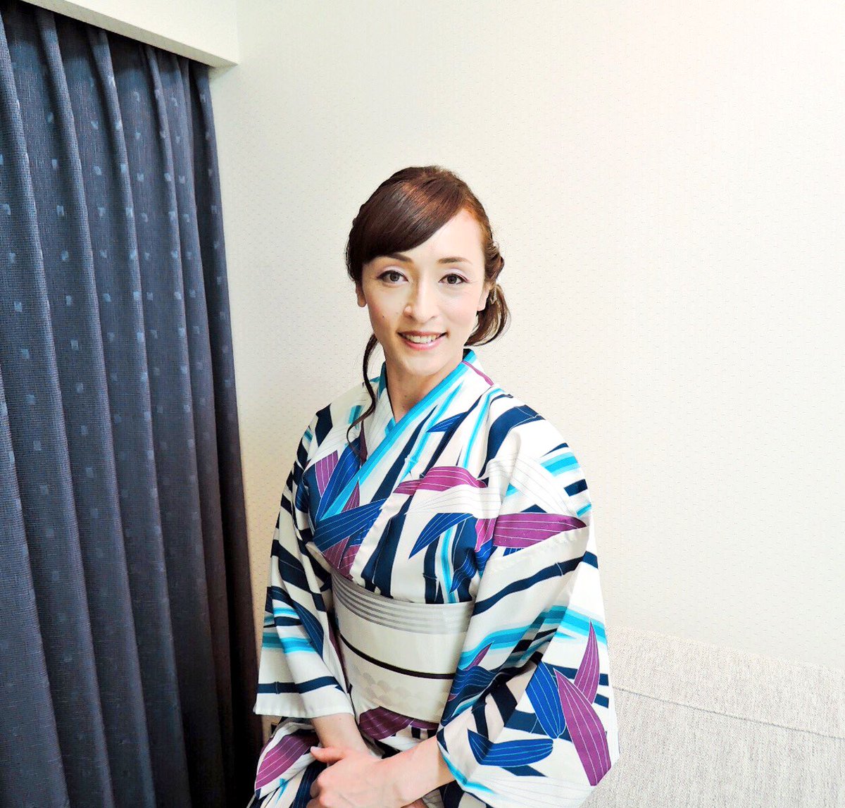 室伏由佳 Yuka Murofushi Ph D Oly 今年初の浴衣 Japaneseyukata 日本テレビ Tvshooting