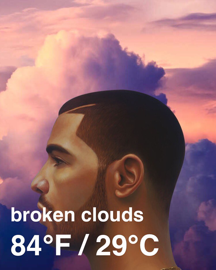 GreatHarvestHI's tweet image. Happy Tuesday from @greatharvestdthi 😘💕Broken clouds for a beautiful day!🙌🏼💜☄ rise and shine ☀️✨ #drakeweather