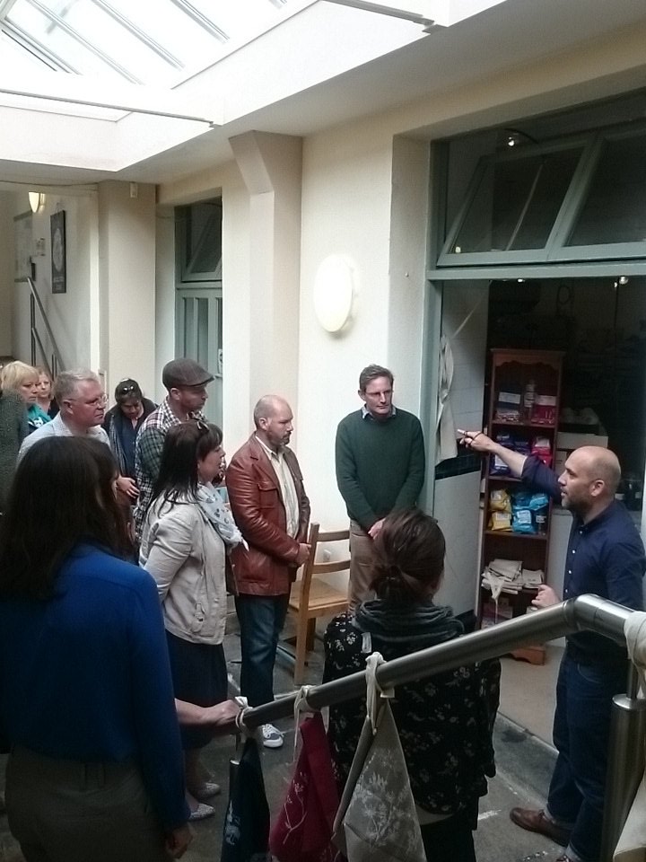 _LouDrake_'s tweet photo. #devonportguildhall tour of @ColumnBakehouse yummm smells & looks delicious @realideasorg #CBLeaders https://t.co/z0jzrqDAGW