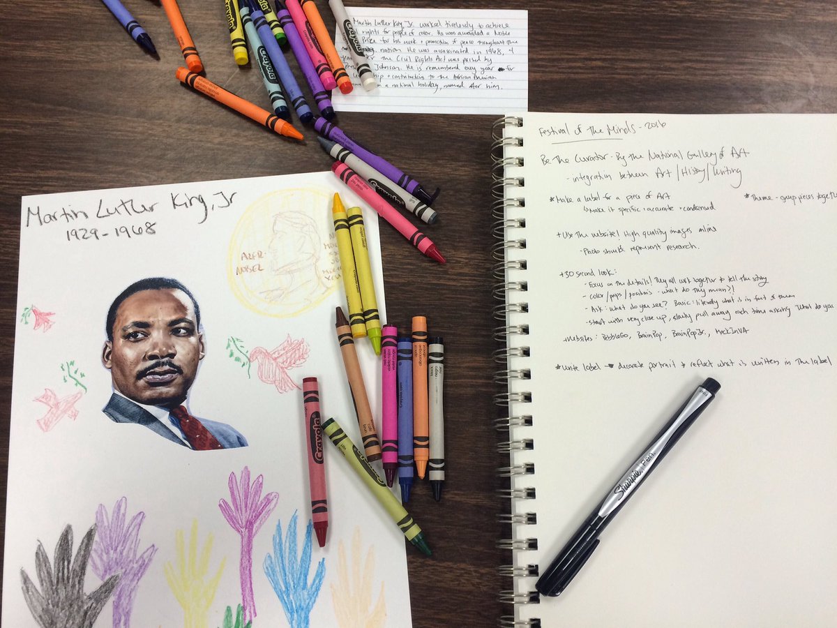 Be the Curator at FOM with the amazing <a href="/MrsJBurgin/">Jennifer Burgin NBCT</a> <a href="/MightyFineClass/">Ms. Fine's 2nd Grade Little Acorns!</a> <a href="/APSArts/">APS Arts Education</a>