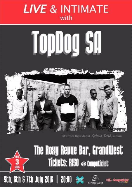 MartinMyers's tweet photo. Essential jazz show next week intimate and it will be amazing with @TopDogOfficial  @GrandWestSA https://t.co/ag0U8qqXFv