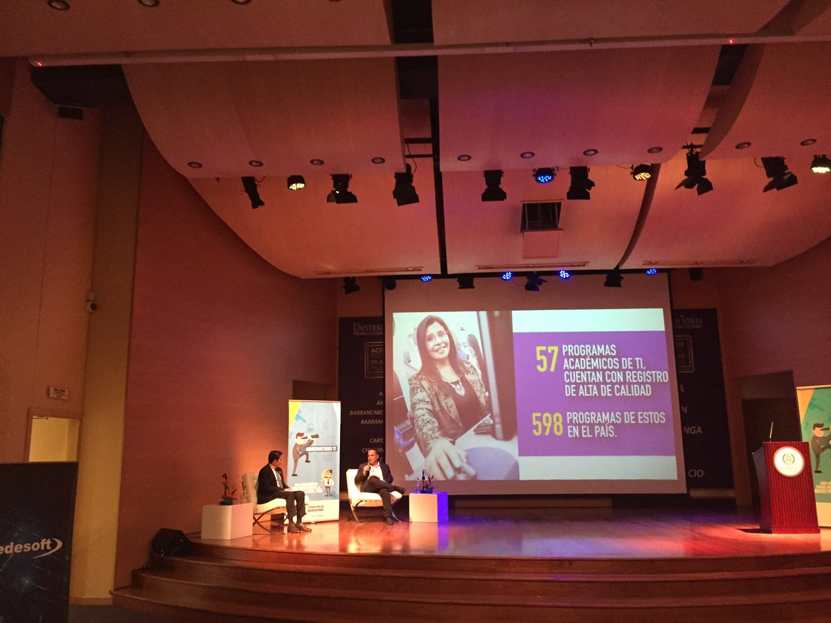 arystaCO's tweet photo. Presentes en el lanzamiento del #ObservatorioTI, excelente iniciativa de @Ministerio_TIC y @FedesoftCol. https://t.co/o3x2JBnZH2