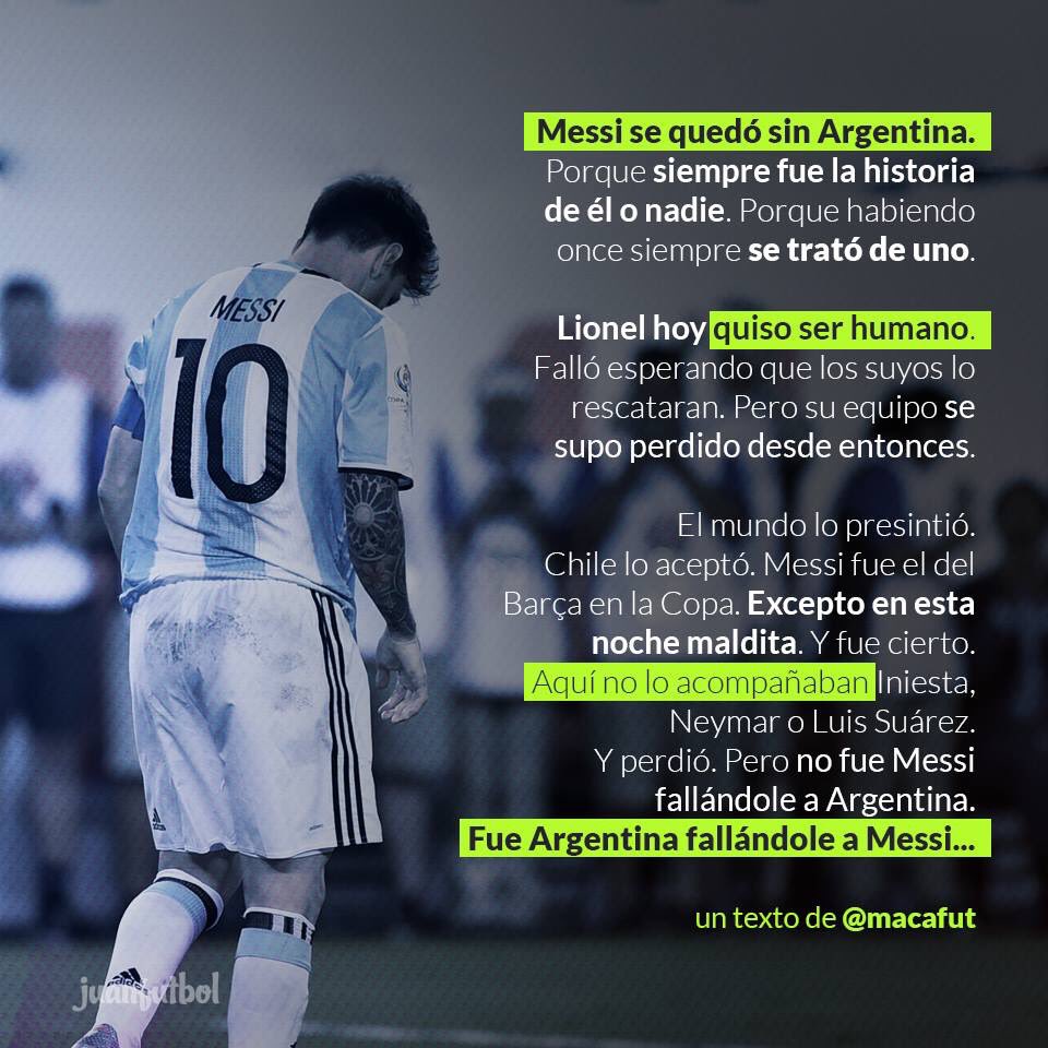 Parley_Mexico's tweet photo. Fue Argentina fallándole a Messi https://t.co/6ujrXR8E7L