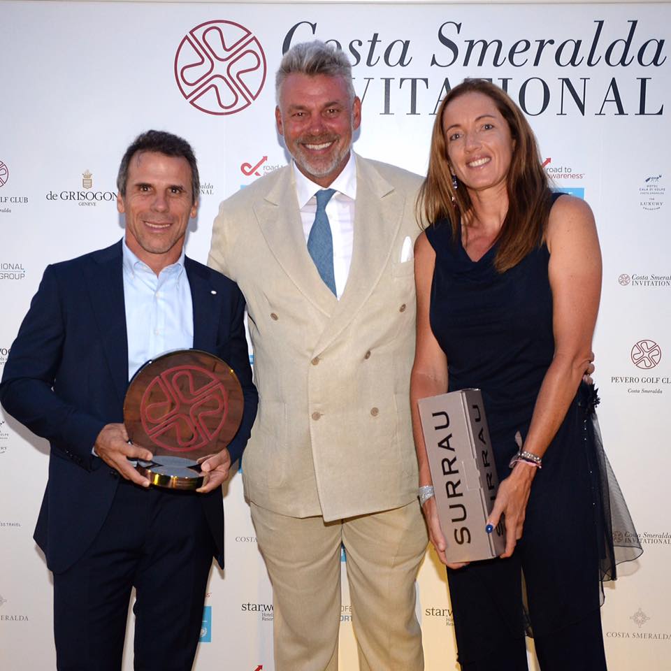 VSurrau's tweet photo. Our 2016 celebrity champions!! Congratulations to Gianfranco Zola and Sandrine Testud!
@VSurrau #CSIGolf https://t.co/lUlqSh5Q0E