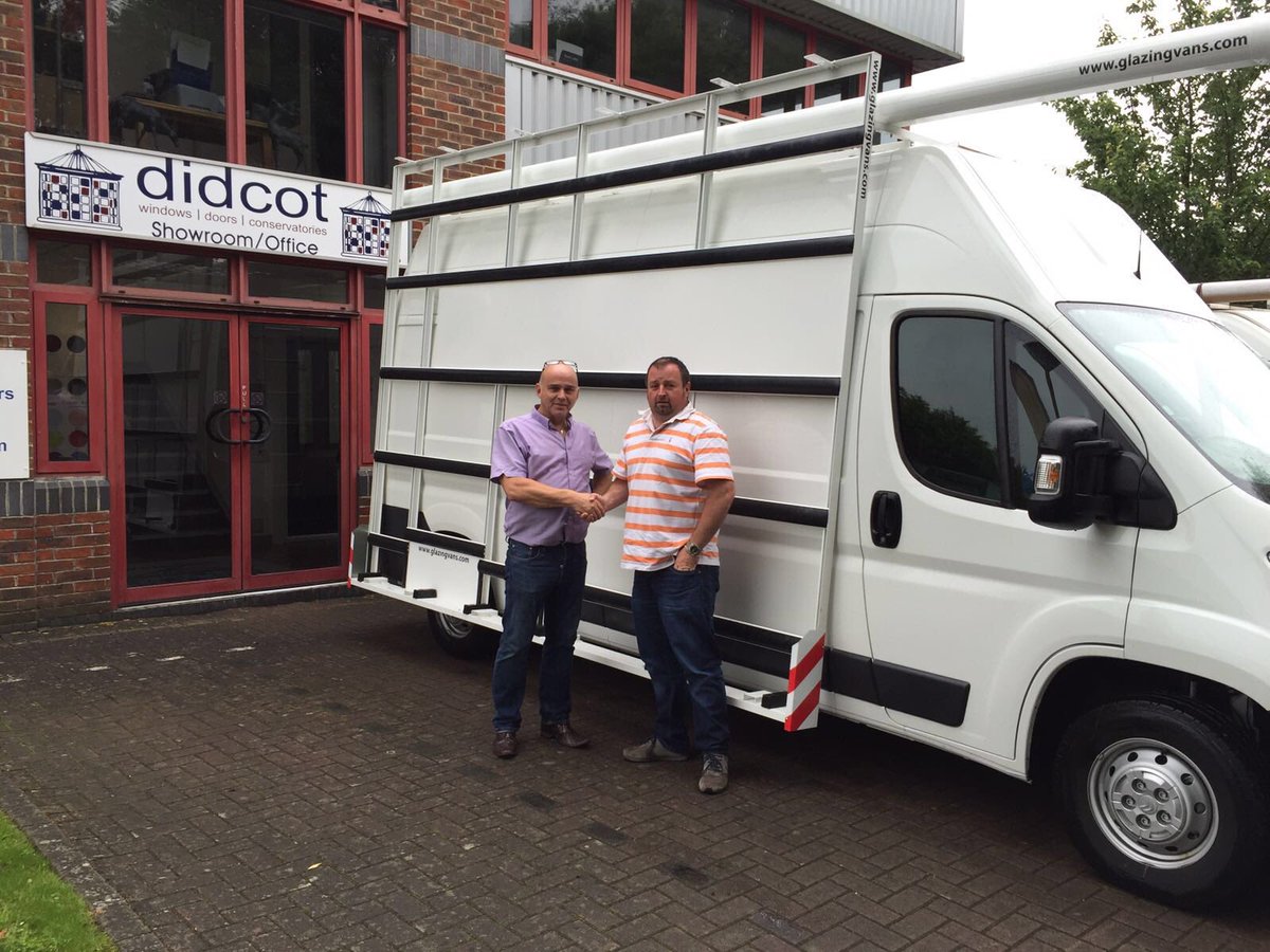 A new <a href="/Glazingvans/">Glazing Vans</a> ready for a big year. 4th van from the same company fully recommend them
