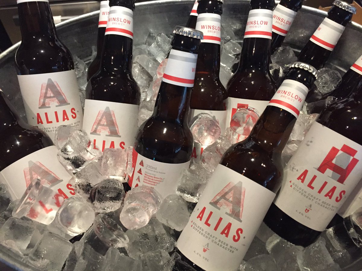 The beers are in ice awaiting Gareth from <a href="/winslowbrewco/">winslowbrewco</a>