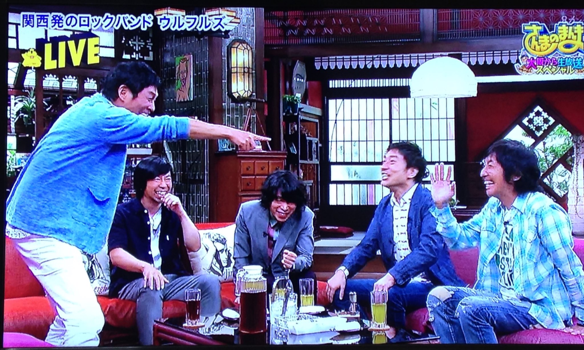 Skk Pa Twitter 6 18放送の さんまのまんま大阪から生放送sp でのウルフルズ さんまのまんまのエンディング曲もつくるんだって楽しみー ヤッサは8 27 土 ٩ ˊwˋ و ウルフルズ ウルフルケイスケ ヤッサ 万博