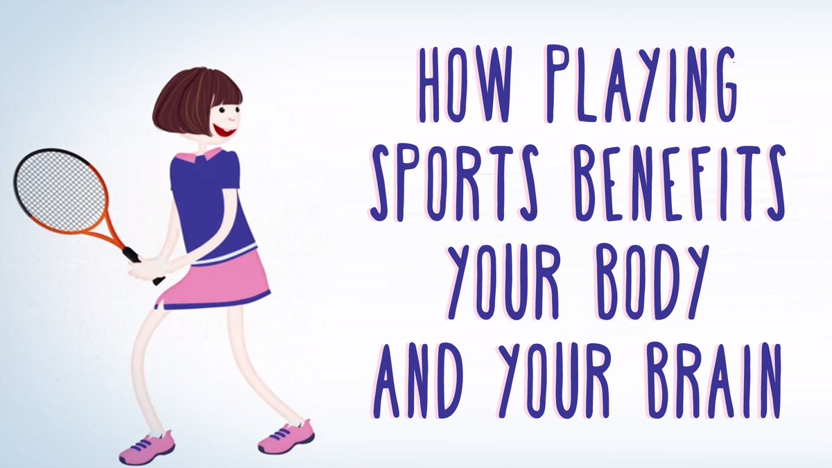 TED_ED's tweet photo. Beyond our bodies, the @Always #likeagirl campaign asks what sports can do for our brains:  https://t.co/HvAKJwl1Q4 https://t.co/V9vM5lsJRE