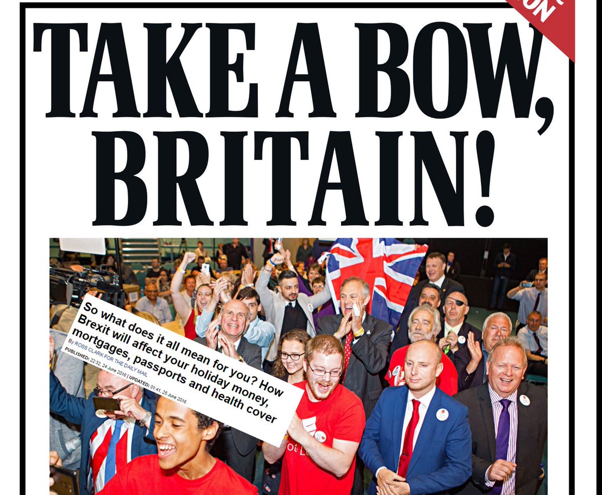 Independent's tweet photo. The Mail has explained what Brexit means and its readers seem shocked https://t.co/Lq1FzY8y5a https://t.co/K4MWB2dryO