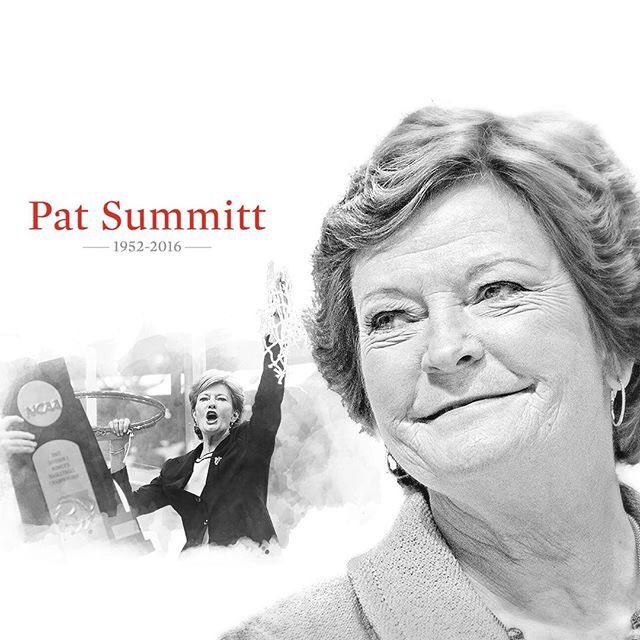 psuviksWBB's tweet photo. Thoughts and prayers go out to the Summitt family and @LadyVol_Hoops. #RIPPatSummitt #legend #inspiredgenerations https://t.co/KiDdR9Bdo9