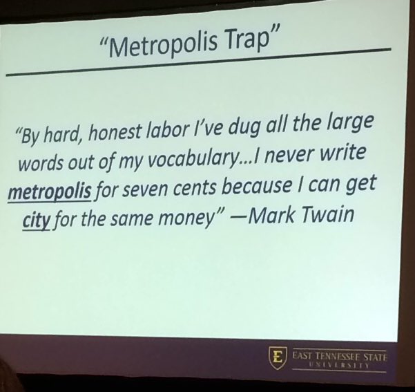 mdouglas1313's tweet photo. Is #metropolistrap trending on Twitter yet? #ARM16 @PolicyRx #choosewordswisely https://t.co/upLnM86uQY