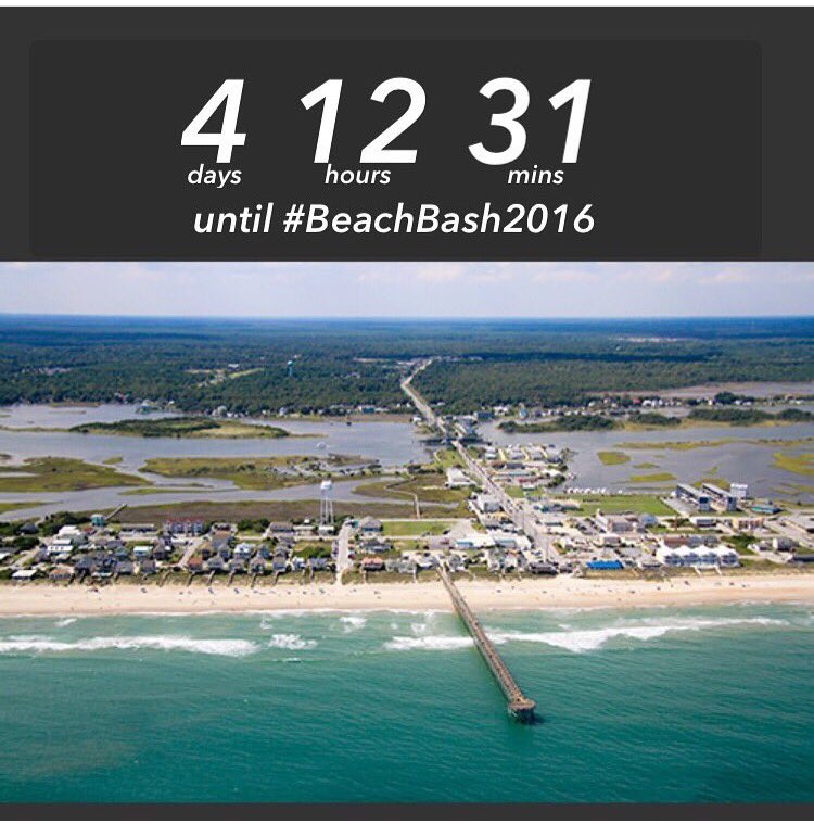 League336's tweet photo. The countdown is real! Almost time for #BeachBash2016! Get ready @SurfCityTourism it's almost time for #TL336 https://t.co/tuNMmtgydZ