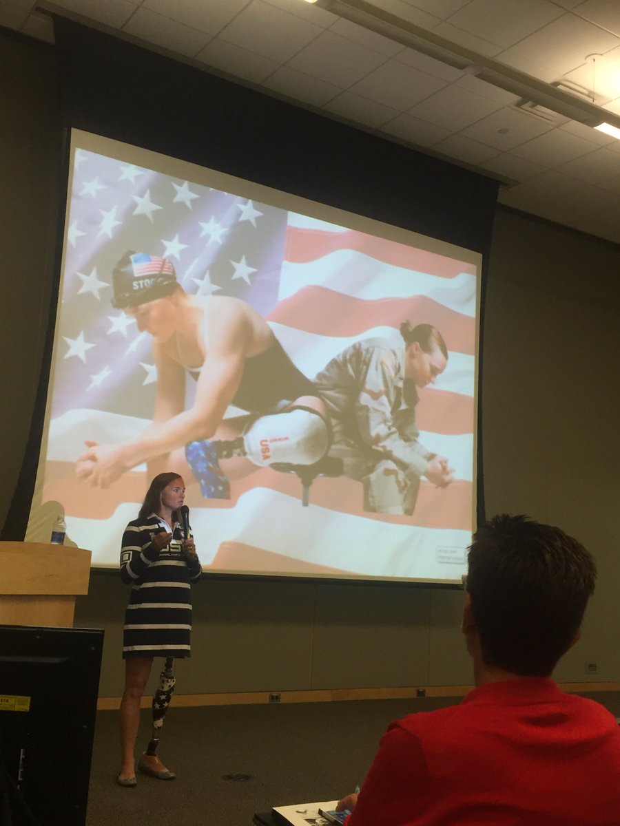 bp_America's tweet photo. Thanks to U.S. Paralympian @MStockwell01 for sharing with our employees what motivates you. #BPTeamUSA #EnergyWithin https://t.co/jMvakJbJ52