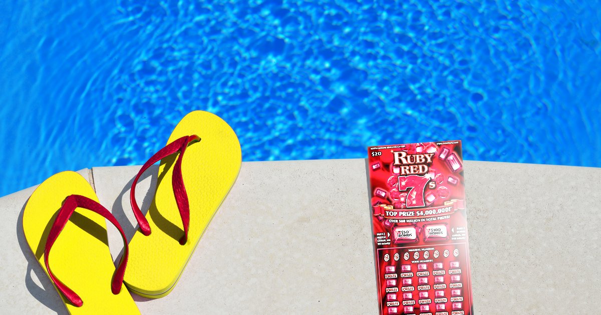 nclottery's tweet photo. Show or tell us your favorite summer activity using #RubyRedHotSummer & you might win $100! https://t.co/0fbxhAHHHq https://t.co/BcU7diEsrd