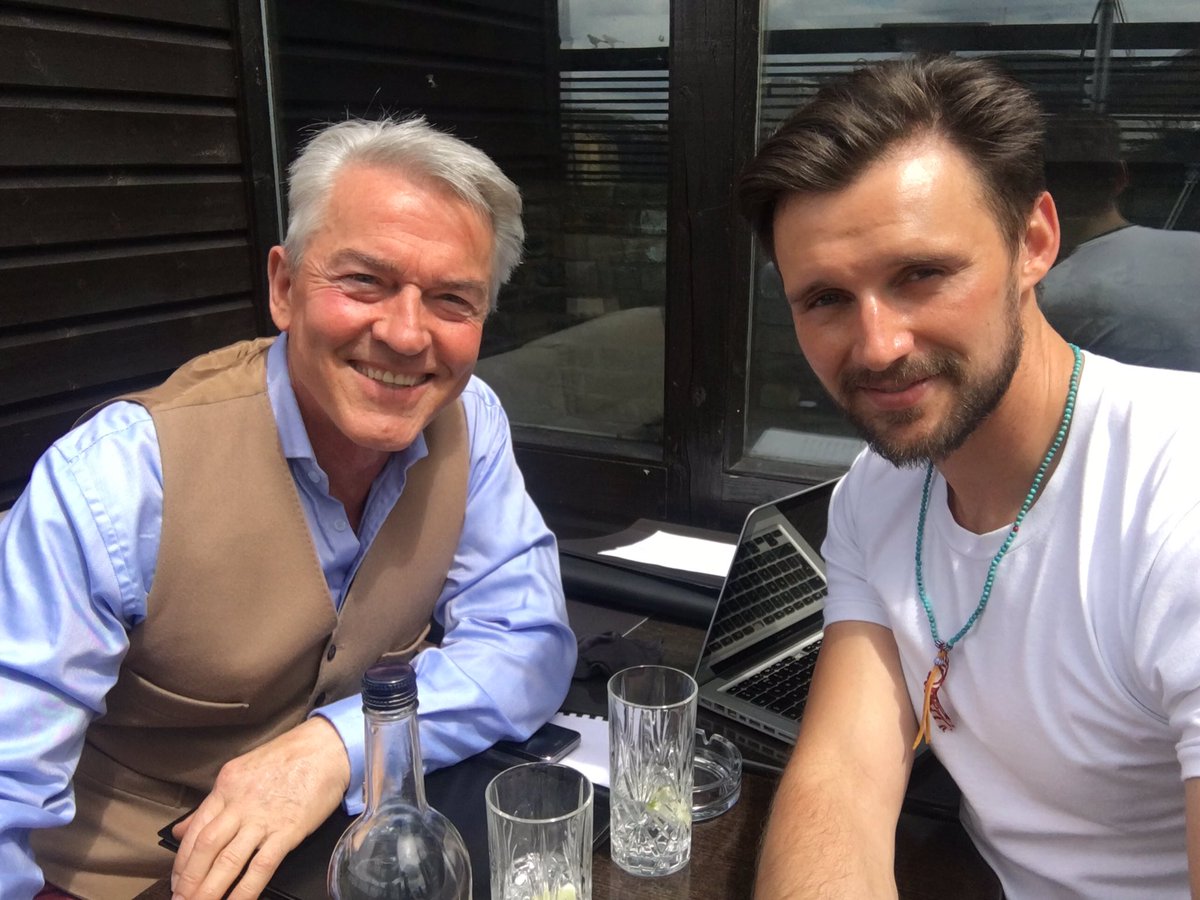 'The Philosophers' Script read with <a href="/quainoi/">Oliver Walker</a> before flying out to Bulgaria to shoot  new feature by @marianoequizzi