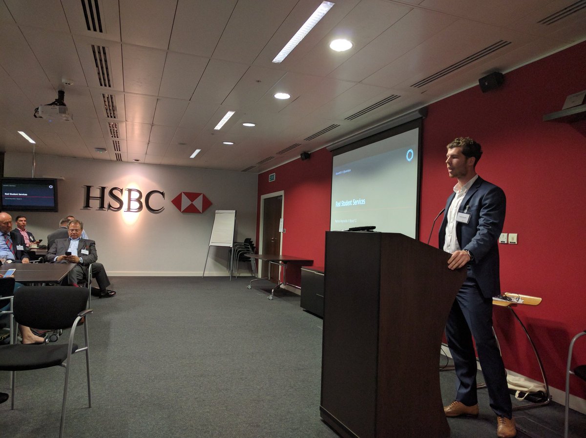 QuantiplyCo's tweet photo. Red Student Services pitching their marketplace for housing and student services at #QuantMCR @PAJR12 https://t.co/GOJxSh42ay