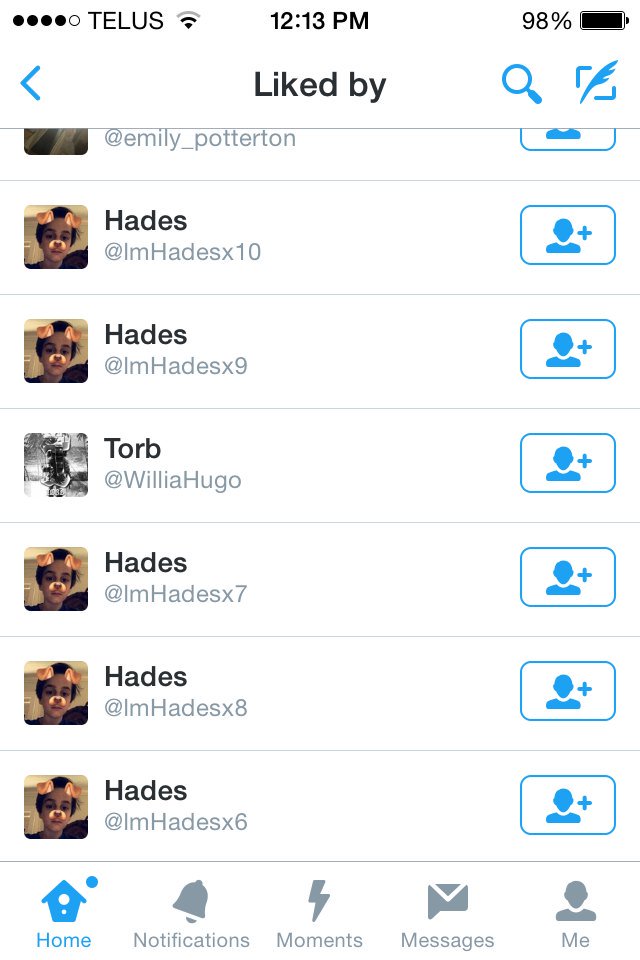 TylerOrClick's tweet photo. What the fuck you like your own tweet shows how popular you are #tagged @lmHades https://t.co/X1G7edgFzP