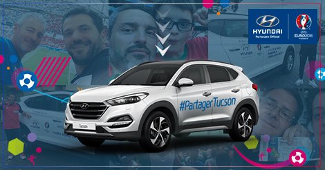 HyundaiFrance's tweet photo. Ils ont testé et tous approuvé ! C’est désormais à votre tour ►https://t.co/46boIGLPDv #PartagerTucson #EURO2016 https://t.co/NcN17dAeEs