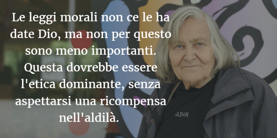 Focus_it's tweet photo. 10 frasi memorabili di Margherita Hack, a tre anni dalla sua morte https://t.co/3caLXS07ml https://t.co/7jzAHHny1Z