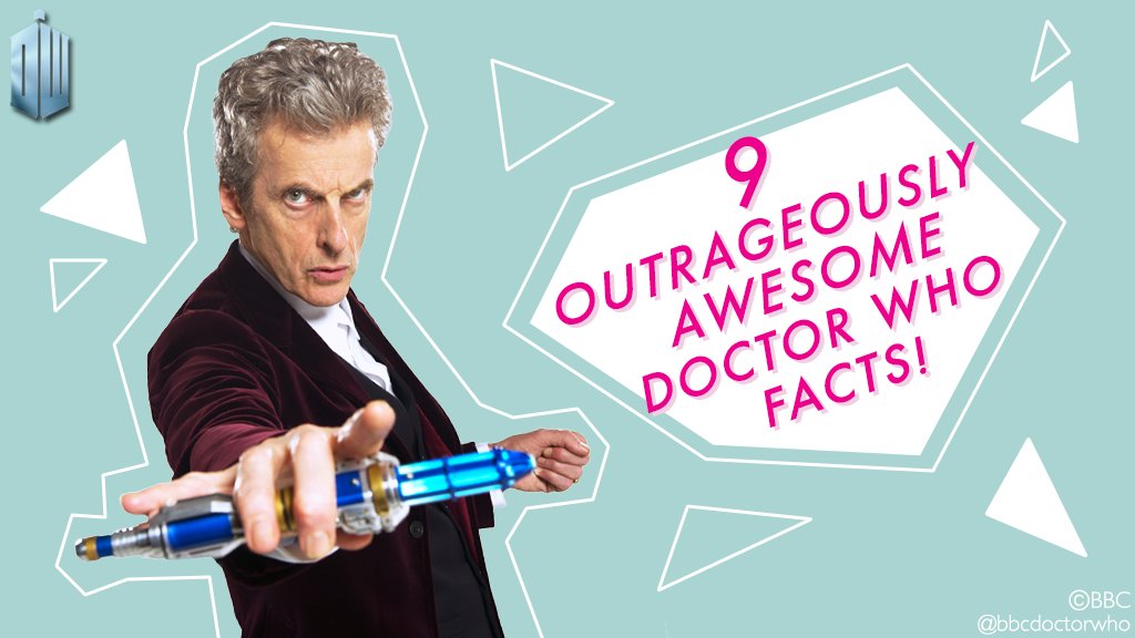 Did you know these 9 outrageously awesome #DoctorWho facts?
bbc.in/29kWJpf