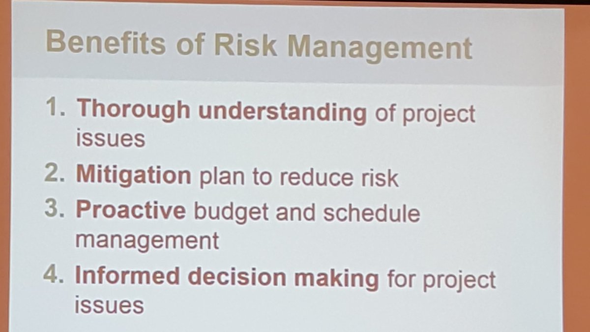 mmmrobson's tweet image. Managing Risk approach defined @ #WASHTO2016, @FugroRoadware staff are being  educated to assist our clients
