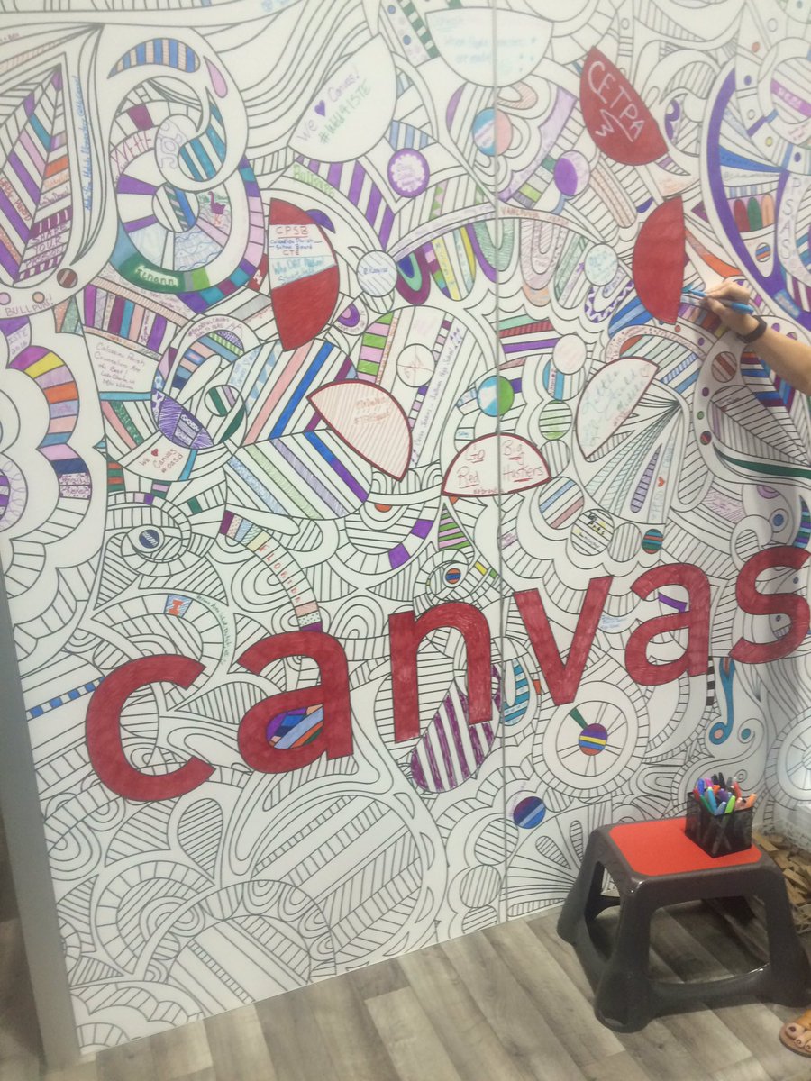 DawnDeputy's tweet photo. #ColorfulCanvas... Canvas is a great LMS product. Come color the canvas too! https://t.co/c9W3QTgAGN