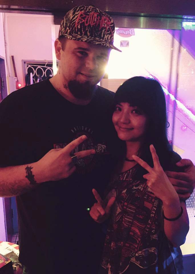 OneManKru's tweet photo. This lady makes the BEST nachos.  Come to Gamuso in Asagaya on 7/16 to see my next performance and taste her nachos! https://t.co/5O7r9m77pJ