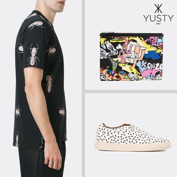 YustyShop's tweet photo. #BeOriginal, #BeYusty! T-shirt and sneakers by @PaulSmithDesign & clutch by @kenzo https://t.co/kKJL4oBs27