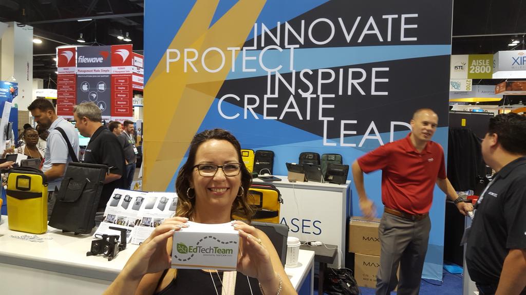 AmberZeigenbein's tweet photo. @MAXCases Awesome products! @ISTE2016 https://t.co/8jSdy9uBtT