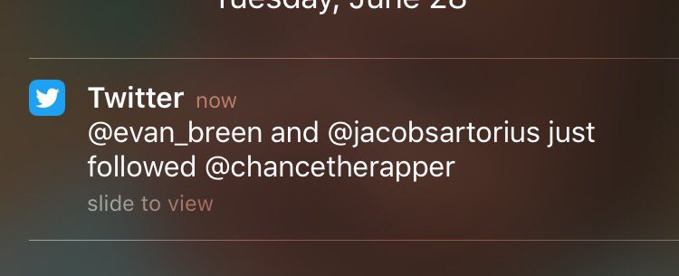 chucky_marv's tweet photo. When @evan_breen and @jacobsartorius have the same taste in music and twitter wants you to know it #busted https://t.co/pBq79zGyog