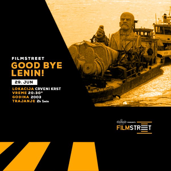 Nadamo se da nas kiša više neće...
Sutra smo tradicionalno na Crvenom krstu
tragikomedija tranzicije
#GoodByeLenin