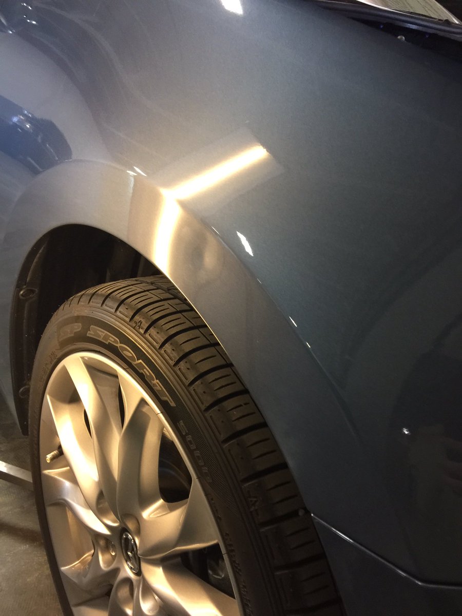 AutoCraftTulsa's tweet photo. Before and After! #AutoDentRepair https://t.co/UtzPiaxgI3
