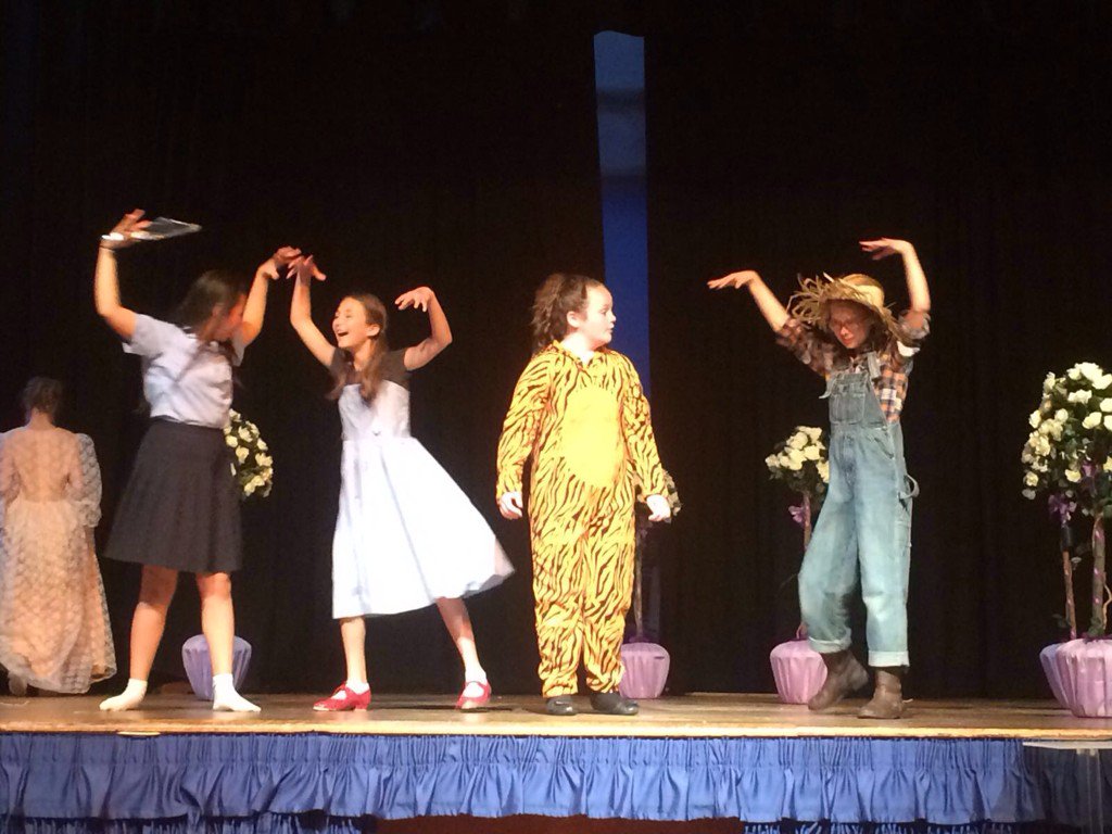 Dress rehearsal for Wizard of Oz was great, year 7 performing tomorrow, 7pm main hall-come along!