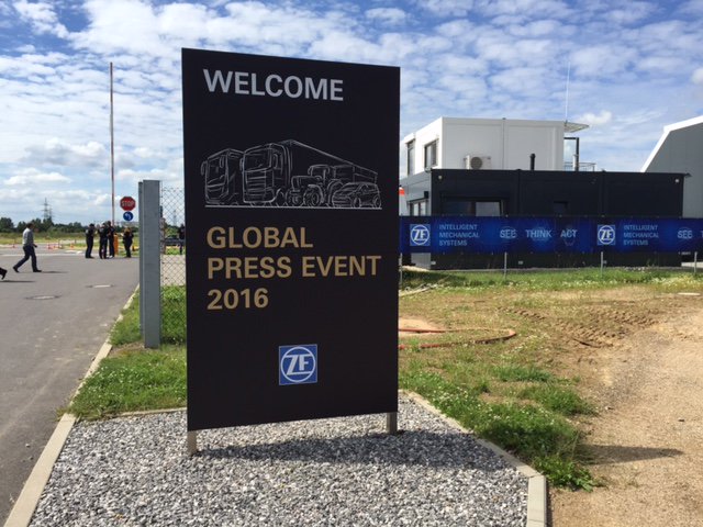 ZF_Group's tweet photo. Everything is ready: Tomorrow we will shape the future of CV here at #ZFGPE16 #ZF #IAA2016 https://t.co/KvqqzZB0uh