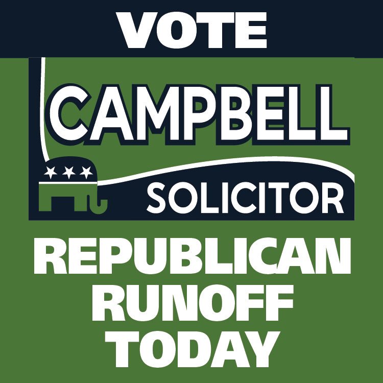 RameCampbell's tweet photo. Retweet to remind your friends to vote for Rame Campbell today!! #RepublicanRunoff https://t.co/jVUez0RHtv