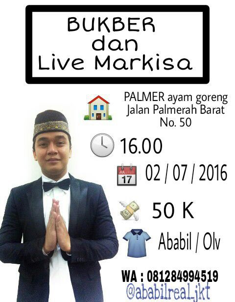 Ayoookkkk daftar insyah allah bangbily ikut bukber
