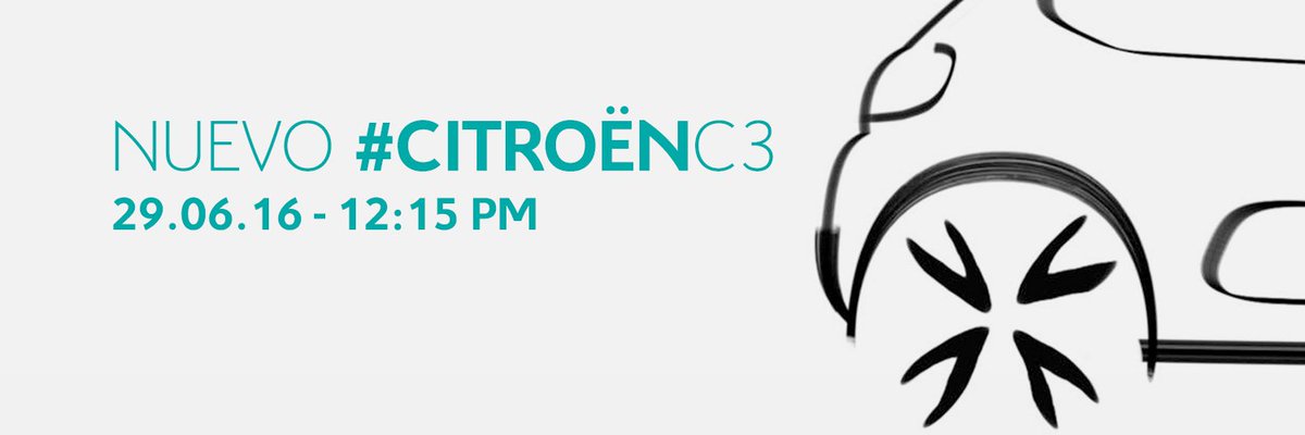 CitroenEspana's tweet photo. ¡Ya no queda nada! Mañana seguid con nosotros a partir de las 12.15 horas la presentación del Nuevo #CitroënC3! 👏 👏 https://t.co/TSWVt0U0mo