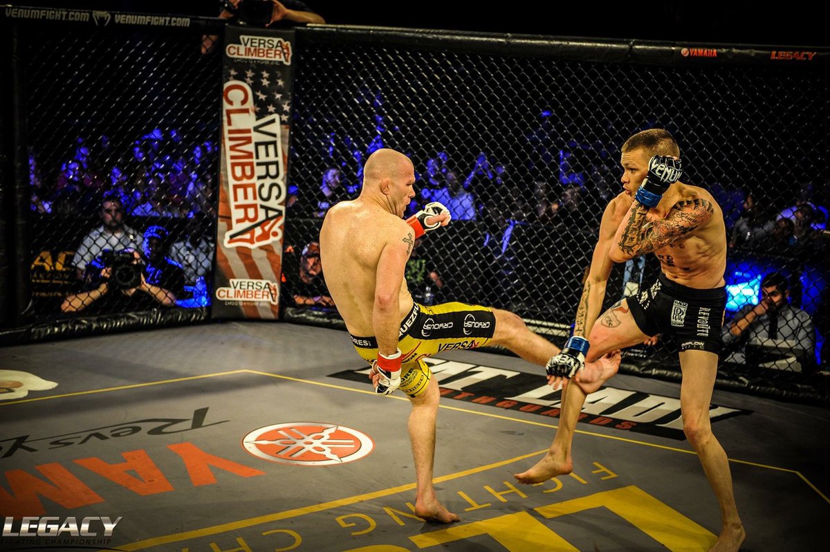 Picture from my <a href="/legacyfighting/">Legacy FC</a> bout last weekend! <a href="/VersaClimber/">VersaClimber</a> <a href="/CryoUSA/">CryoUSA</a>