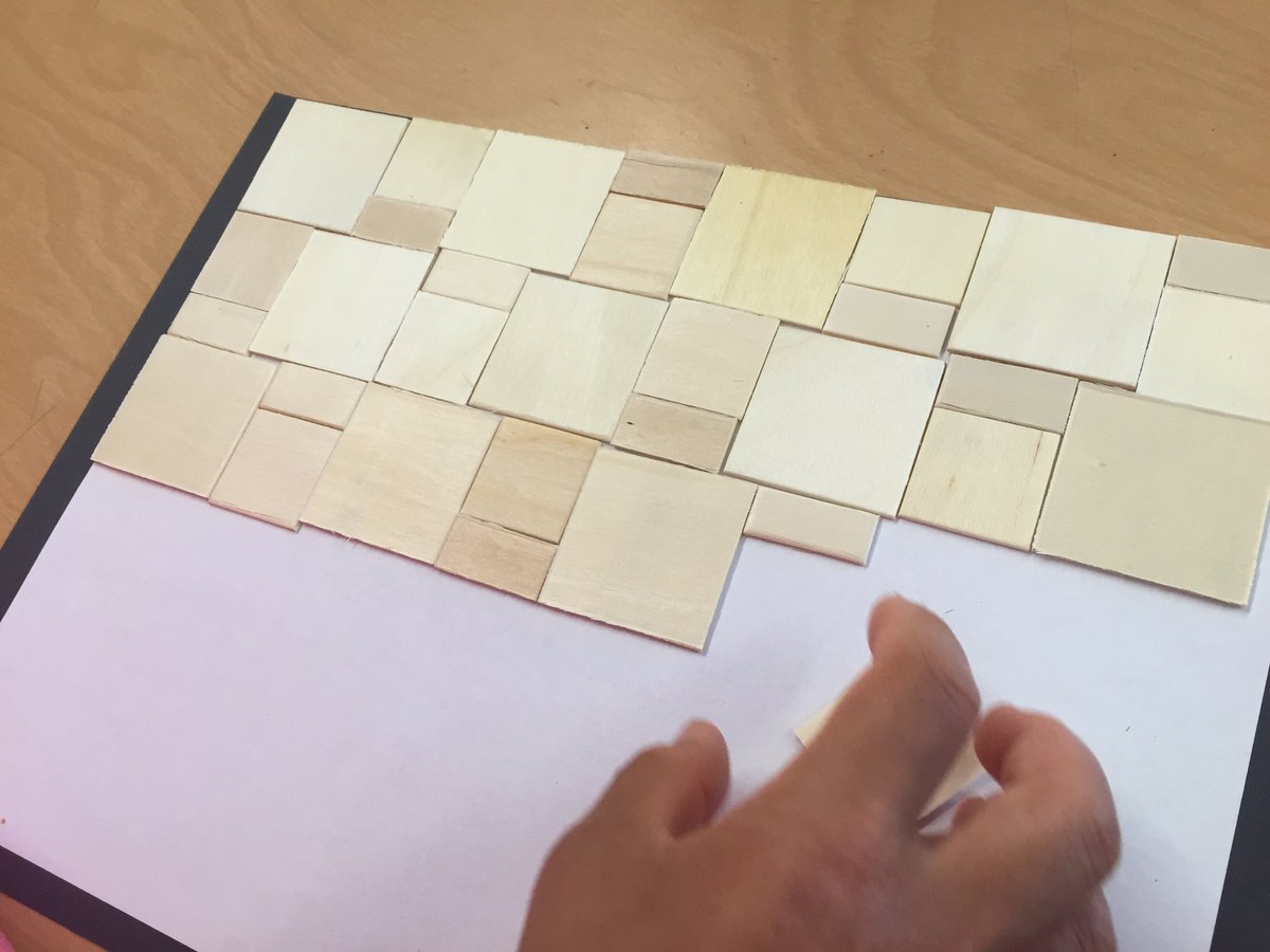 jnovakowski_'s tweet photo. Playing with tessellations with grades 2&amp;3 at Grauer. @emilygrosvenor #sd38learn https://t.co/SthYGGZn0m