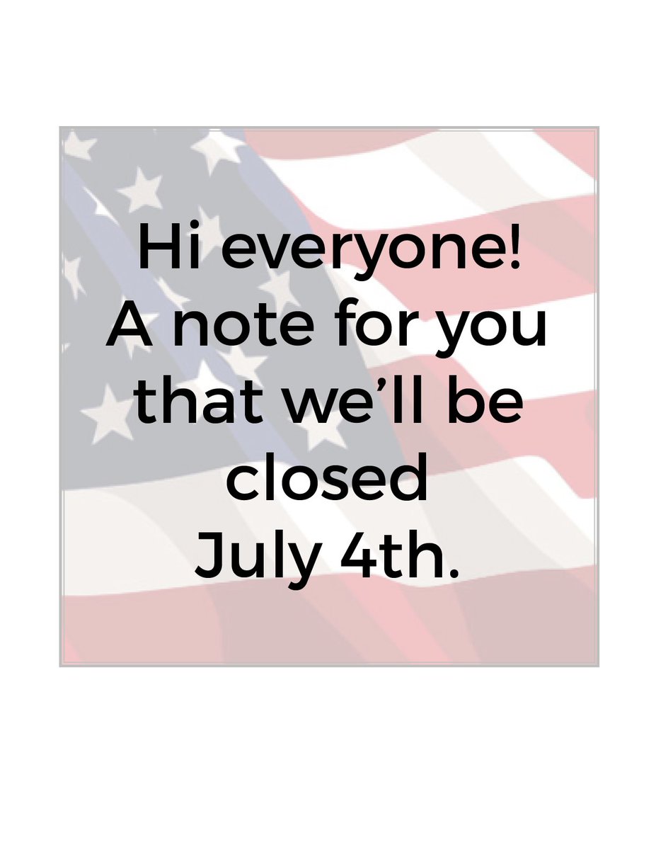peelhandcrafted's tweet photo. We're giving our team the day off for 4th of July, closed as usual on Tuesday the 5th and back at it on the 6th! https://t.co/jT2VTpi7hS