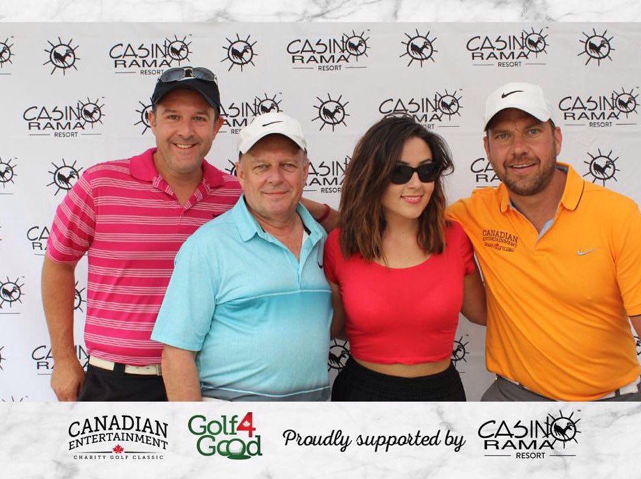 ScottFoxonair's tweet photo. Golfing today with @GaryGambleonair &amp; @KatCallaghan &amp; @PaulEvanov at @KaneffGolf Lion Head. Nice pic @CasinoRamaLive https://t.co/T0450zyLGa