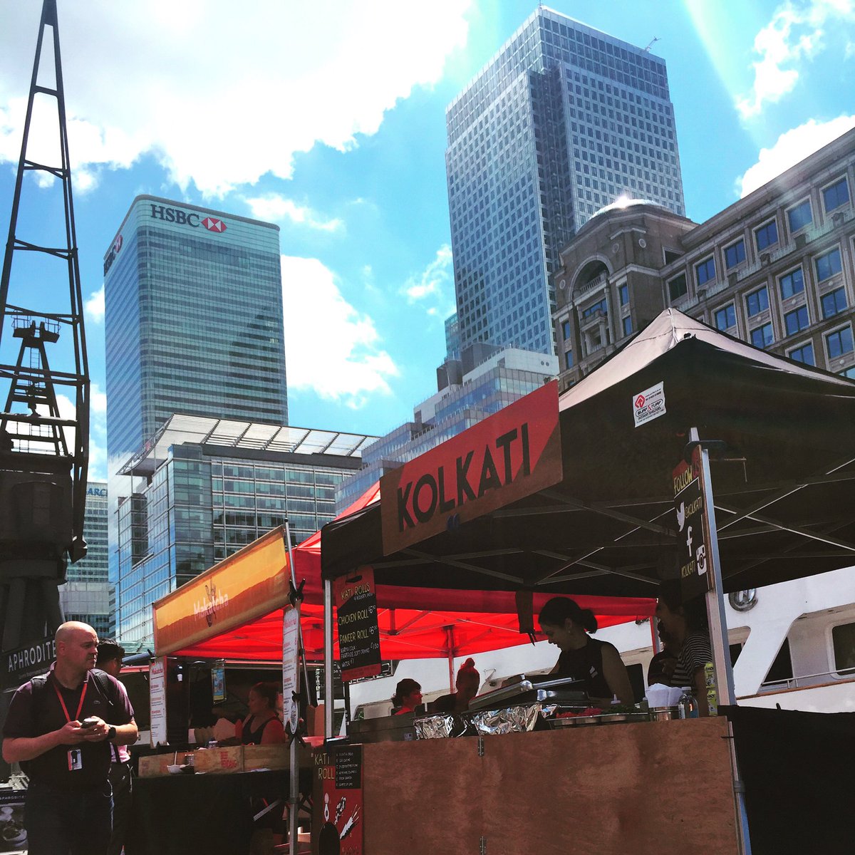 Kolkati's tweet photo. THIS WEEK

WEDS @WIQlondon @KERB_ 
THURS @TheGherkin @KERB_
SAT @E17village &amp; 
SAT PM @CamdenBrewery https://t.co/RsN84sN9zo
