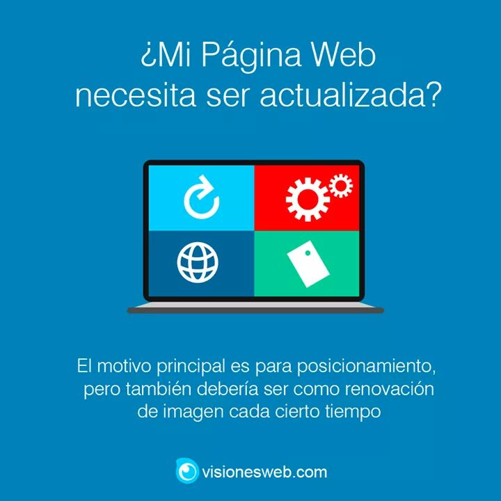visionesweb's tweet photo. ¿Mi Página Web necesita actualización? #paginaweb #web #sitioweb #miweb #visionesweb #actualizacion #posicionamiento https://t.co/7nIpHtwQDP