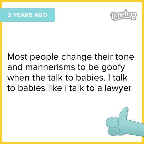 TimwittedGenius's tweet photo. I stand by this kind of protocol with infants. #BabyProtocol https://t.co/i8rodpyGzx