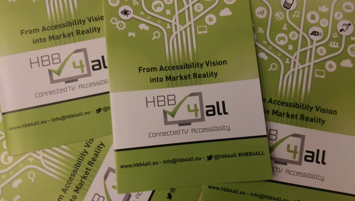 IRTpresse's tweet photo. Setting up our symposia #av4all with support from @HBB4ALL https://t.co/PpzIGcjCRD